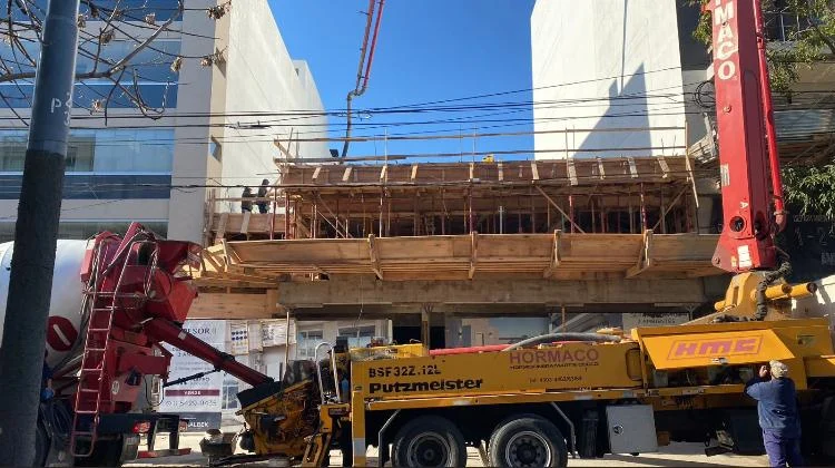 Estructura de hormigón armado ejecutada por Alto Piedra